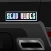 Lascivní samolepky - Send Nudes - Holografická - Image 3