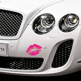 Lascivní samolepky – Pusinka – Růžová