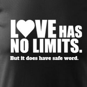 Lascivní Tričko - No Limit - NEW Heavy Unisex Černé