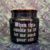 Svíčka ve skle - LOVE candle - zelená - Image 3