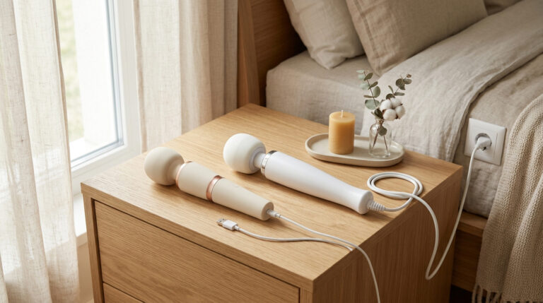 Magic Wand na USB vs. do sítě: jaký typ masážní hlavice zvolit